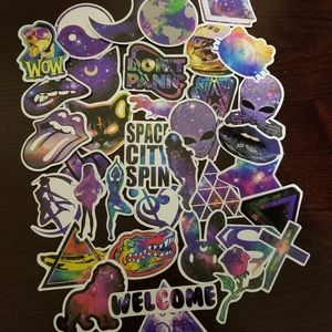 Galactic Style Stickers